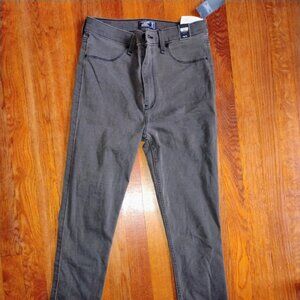 Abercrombie & Fitch Jeans Womens Sz 29/8R Grey Ultra High Rise Leggings - NWT